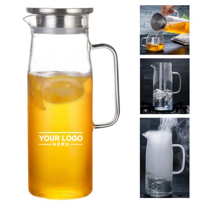 33.8 Oz Glass Cold Kettle