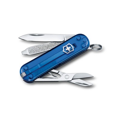Classic SD 7 Function Swiss Army Knife - Deep Ocean (Blue Translucent)