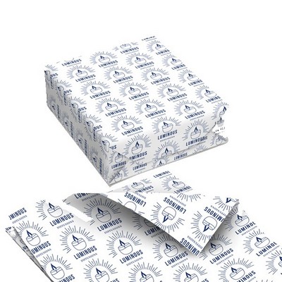 Full Bleed One Color Custom Gift Wrap Sheets - 50lb