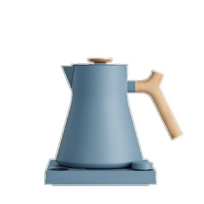 Hazy Blue Corvo™ EKG Pro Electric Kettle w/Maple Wood Accent