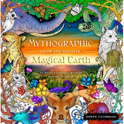 Mythographic Color and Discover: Magical Earth (An Artist's Coloring Book o