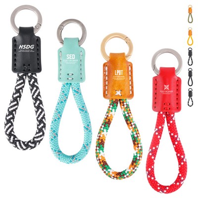 Handmade Leather Keychain