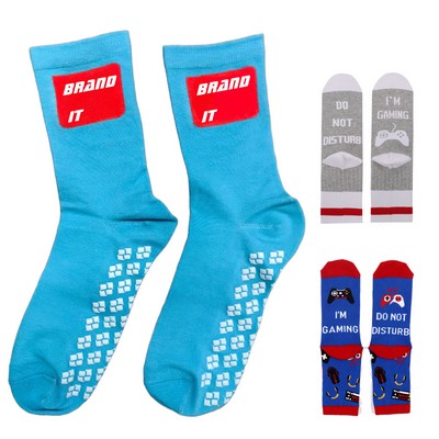 Custom Knit Jacquard Socks