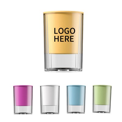 Cylindrical Plastic Flower Pot