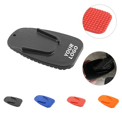 Motorcycle Kickstand Support Pad 3.5 x 2.4 x 0.1"
