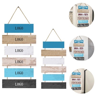 Wooden Multi-Plate Wall Decor Set