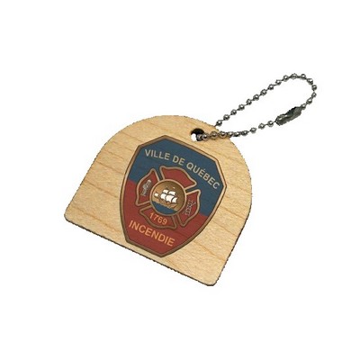 Thick Wood Key Tags - 3" x 3"