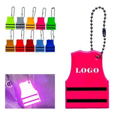 Reflective Vest Keychain