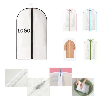 Clear Garment Bag with Full Zipper - Suit & Clothes Protector