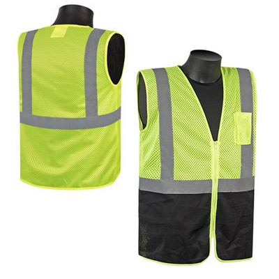 Class 2 Compliant 2-Tone Mesh Safety Vest