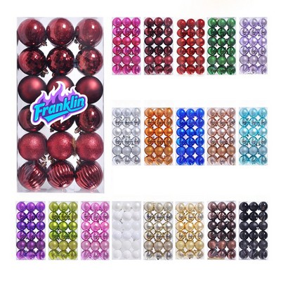 Christmas Ornament 36 Balls Box Set