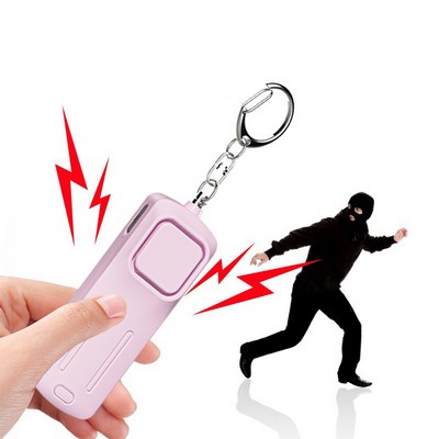 Led Light Safety Alarm Keychain Usb Charge