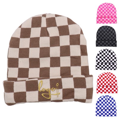 Winter Warm Rolled Edge Hat