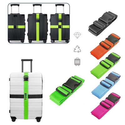 Adjustable Coarse Weave Luggage Strap