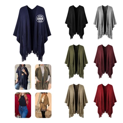 Shawl Wraps with Pockets