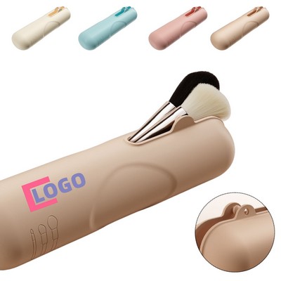 Silicone Makeup Brush Storage Bag