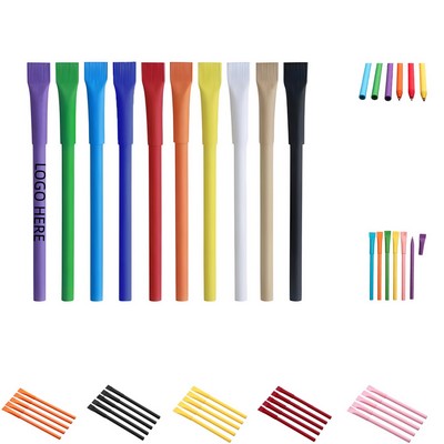 Kraft Paper Tube Pen