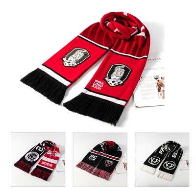 Sports Club Scarf w/Tassel