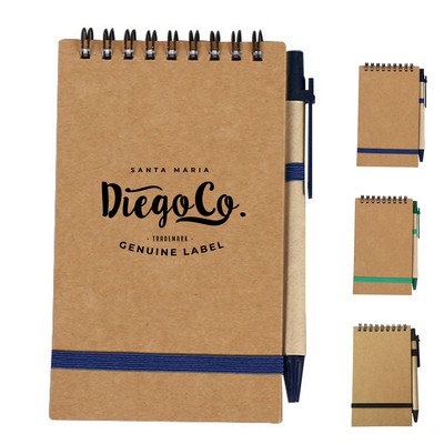 Recycled Spiral Notebook