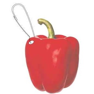 Bell Pepper Zipper Pull