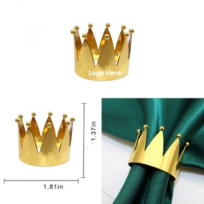 Crown Metal Napkin Ring