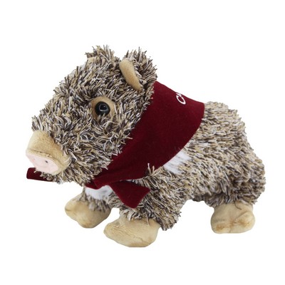 8" Javelina with bandana and one color imprint