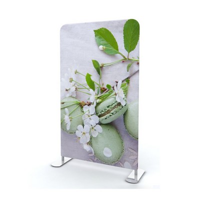 6' Tension Fabric Graphic Display Kit Celebration Signature Wall Backdrop Fabric Banner Stand