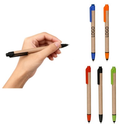 Eco Friendly Stylus Ballpoint Pen