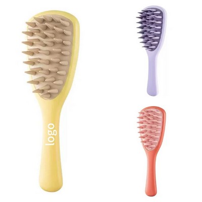 Silicone Bristle Shampoo Brush