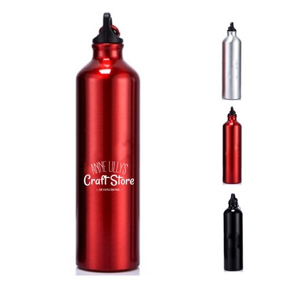 17oz Lightweight Portable Aluminum Outdoor Sport Water Bottle