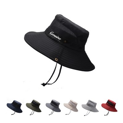 Breathable Wide Brim Fishing Sun Hat