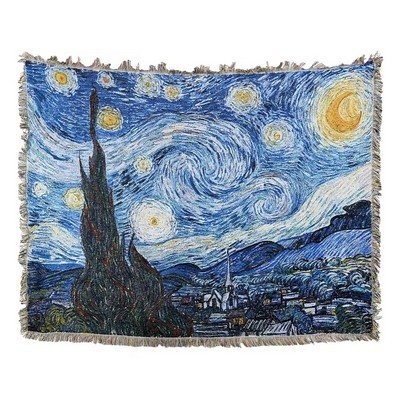 Full Color Tapestry Tassel Throw Blanket
