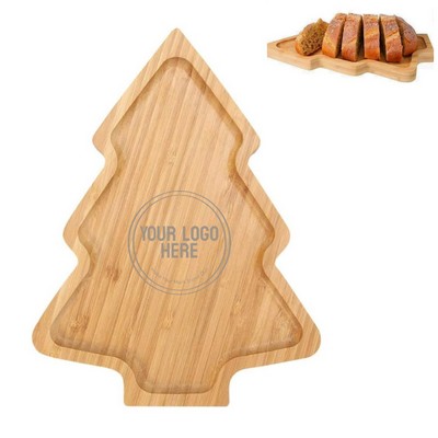 Christmas Wooden Decorative Tray
