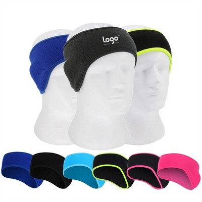 Fleece Polyester Non-Slip Ear Warmer Headband