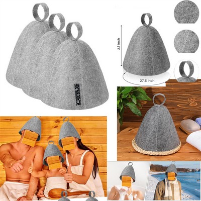 Felt Sauna Hat