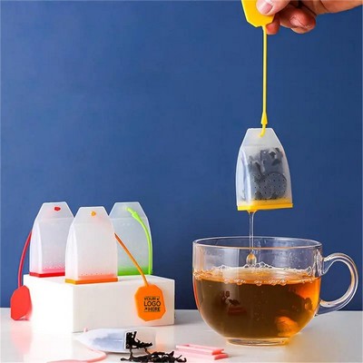 Silicone Tea Infuser Strainer-Reusable Loose Leaf Tea Filter With Fine Mesh Basket