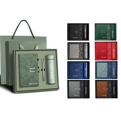 3-in-1 Corporate Gift Set with Notebook Pen and Water Bottle