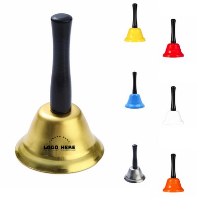 Metal Handbell With Wooden Handle