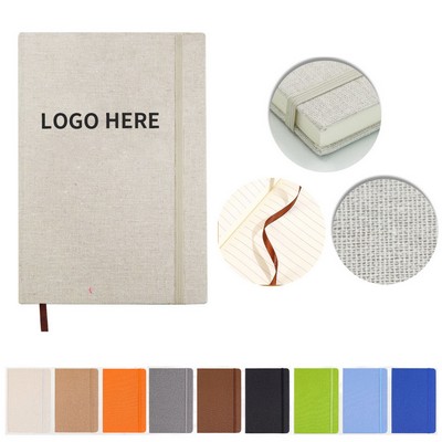 Linen-Textured A5 Journal