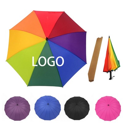 Water Proof Rainbow Umbrella Hat