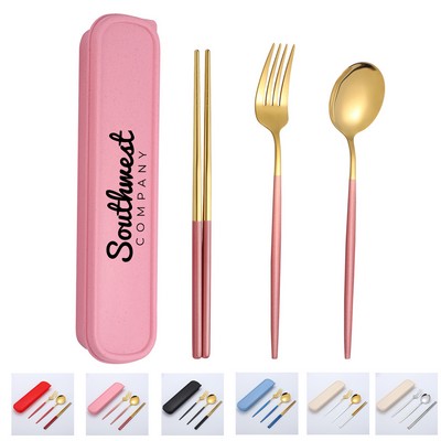 Compact Travel Stainless Utensil