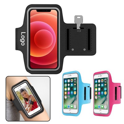 Arm Phone Holder for Running Compatible Stretchable Running Phone Holder Armband