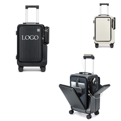 20-Inch Front-Opening Suitcase