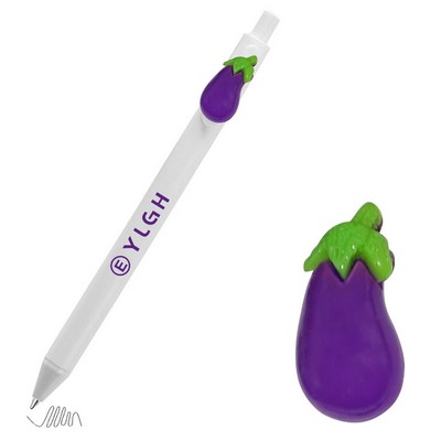 Click Activated Pen With Eggplant