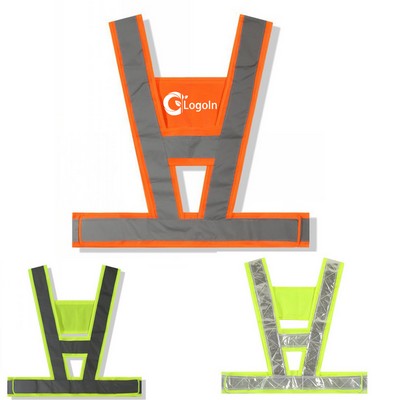 High Visibility Reflective Safety Vest Running Gear