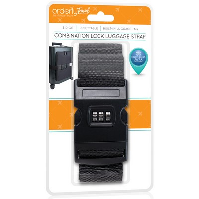 Comibination Lock Luggage Strap