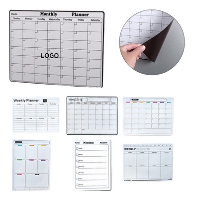 Monthly Magnetic Calendar Refrigerator