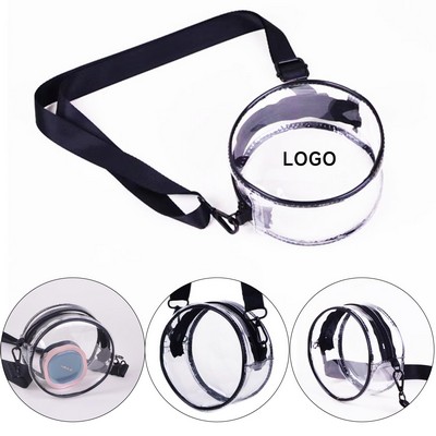 Clear Crossbody Cosmetic Bag