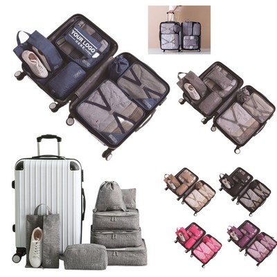 7-Piece Travel Packing Cube Organizer Set