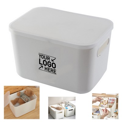 Stackable Storage Bin with Lid